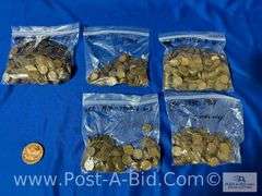 1-Bag 500 Count (1950-1958 P-D), 1 Bag 500 Count (1940-1949 p-D)