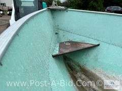 1978 Lund 14' Boat With Evinrude 35 HP Motor, 1978 Midi Trailer W