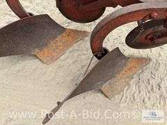 3 Point 2 Bottom Plow With Coulters.