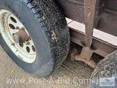 2006 Shop Built 16' Tandem Axle Trailer, 75" Between Fenders, Bro