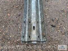 Approx. 4 Guardrail Sections, Approx. 26' Long Each.