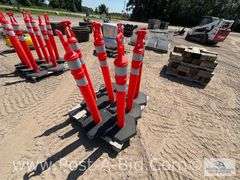 8-Safety Cones, Approx. 46" T.