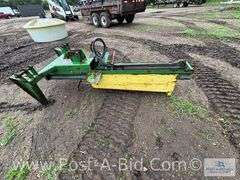John Deere 3 Point Mount Hydraulic Post Pounder.