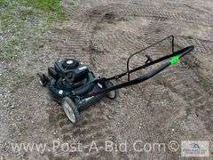 Yardman 159 cc Push Lawn Mower, Owner Stated, "Runs", But No Gas