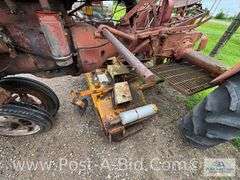 Farmall B Tractor, With Woods Belly Mower, Narrow Front, 2 Flat T
