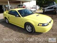 2003 Ford Mustang 2 Door Car With 109,443 Miles, V-6 Motor.