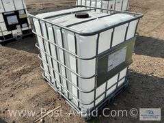 250 Gallon Poly Tank, "Food Grade, 1 Use".