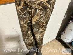 Camo Chest Waders By Mad Dog Gear.