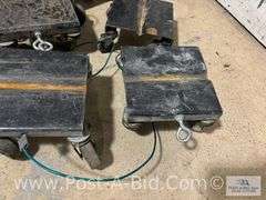 6x Snowmobile Dollies