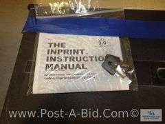 Imprint Pistol Safe With 2 Keys, Shell Wood Box And Clay Pigeon H