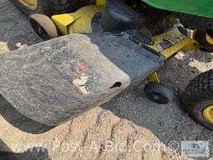 John Deere L120 With Bagger - Owner Stated "For Parts Or Repair,