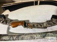 PSI Compound Bow And Recurve Bow With Bone Collector Archery Targ