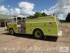 1981 Mack 300 Fire Truck With 27,xxx Miles, Diesel Motor, Manual
