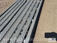 Aluminum Scaffold Plank, 24"L x 24"W x 6"H, Load Rating 700lbs.