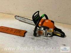 STIHL MS211 Chainsaw 16" Bar, Owner Stated, "Runs Great."