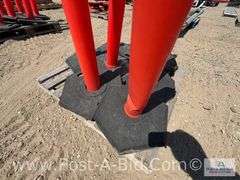 8-Safety Cones, Approx. 46" T.