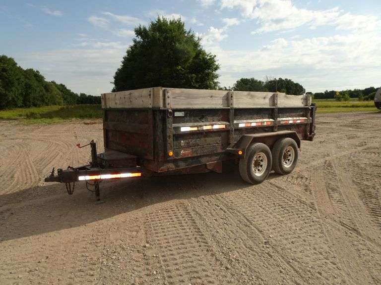 2008 PJ 14' Tandem Axle Dump Trailer