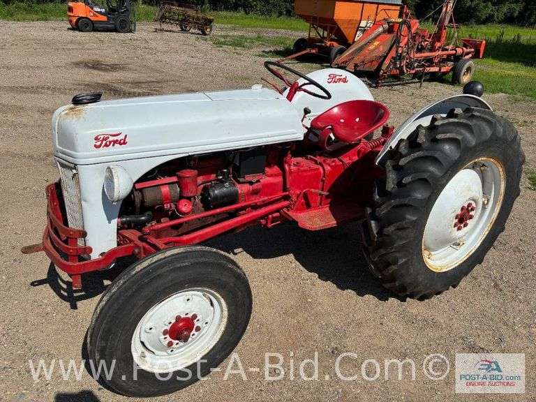 Ford 8N, Owner Stated, "Recently Restored, New Battery, Rebuilt Carb, 900D