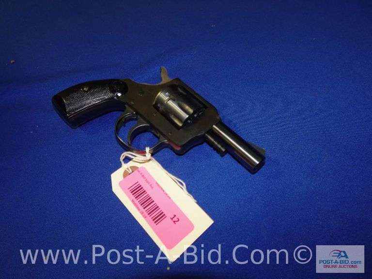 H & R Model 929 .22 LP Revolver. Serial Number # AY080890. This Was Confisc