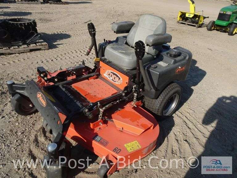 Ariens Zoom Max 60" Zero Turn Mower, Does Not Run, Kohler 20 HP Motor.