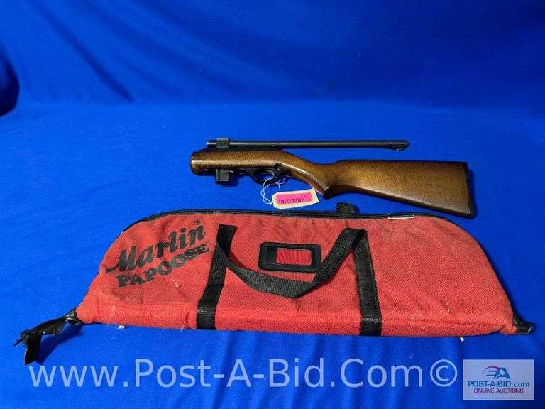 Marlin Model 70 P .22 LR Rifle, Take Down Type For Backpacking, Serial Numb