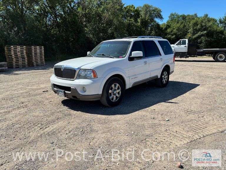 2003 Lincoln Navigator With 170, 463 Miles, V8 Motor, Leather, PW, PL, PM,