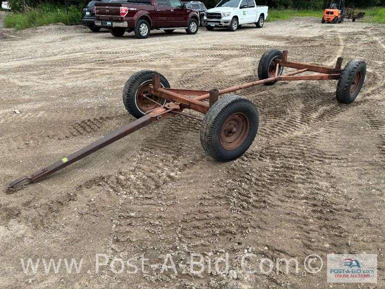 Hay Rake Running Gear, Dakota Iron Store, Model 5003.