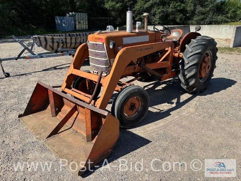 D-17 Allis Chalmers Gas Tractor Wide Front Power Steering, Hydraulics, PTO,