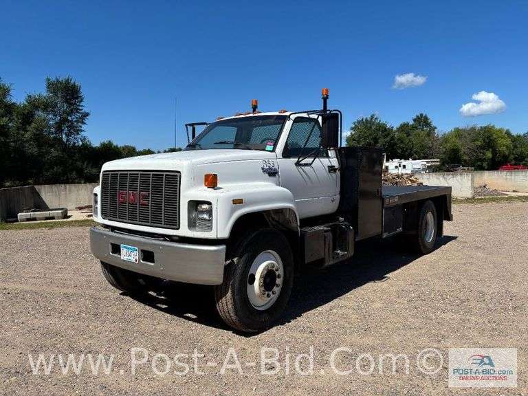 1994 GMC TopKick Fuel Injected 427 Motor, 119,842 Miles, 5 Speed Manual Tra