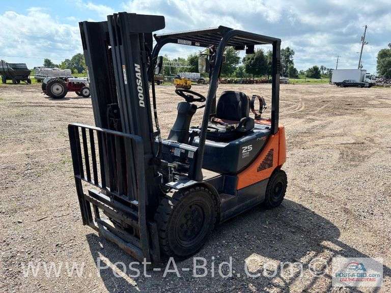 Doosan 2018 Pro5, F031, Forklift (Does Not Run), Has 2 Keys In Office, No T