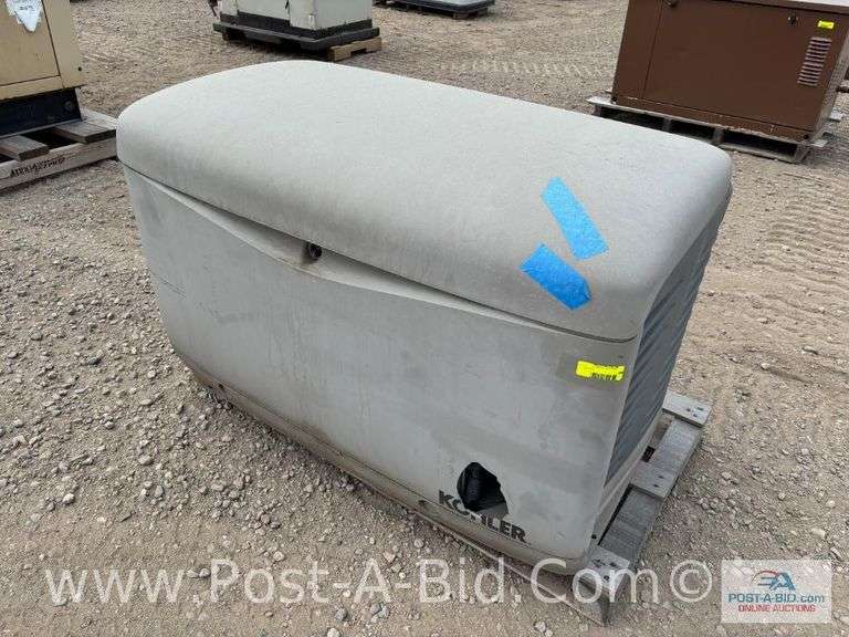 Kohler 12 Kw Genset Model: 4RESAL Spec: 4RESAL-SA4 Serial #: SGM3Z6PC6, Ser