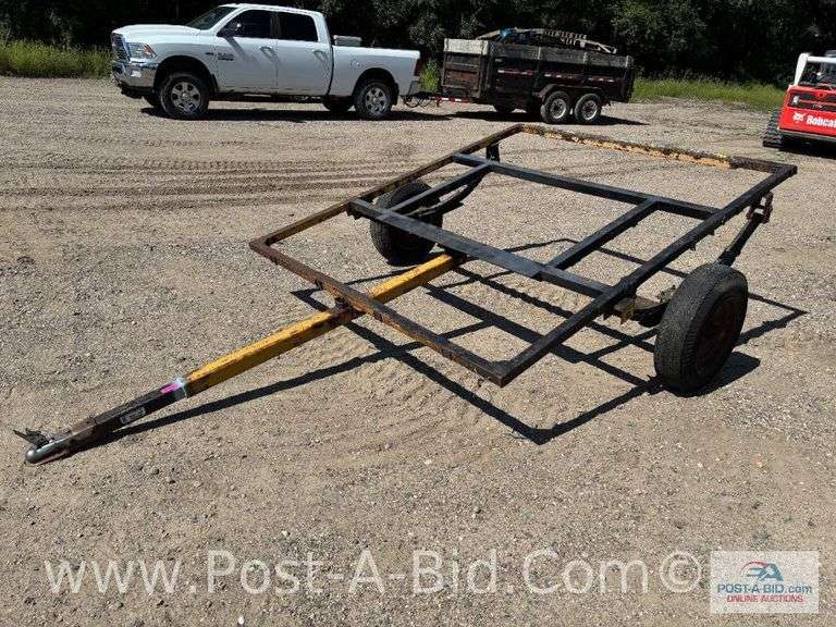 Single Axle Trailer Frame.  No Registration.
