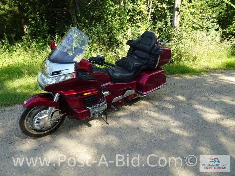 2000 Honda Goldwing Anniversary Edition 1500 Motorcycle With 88,959 Miles,