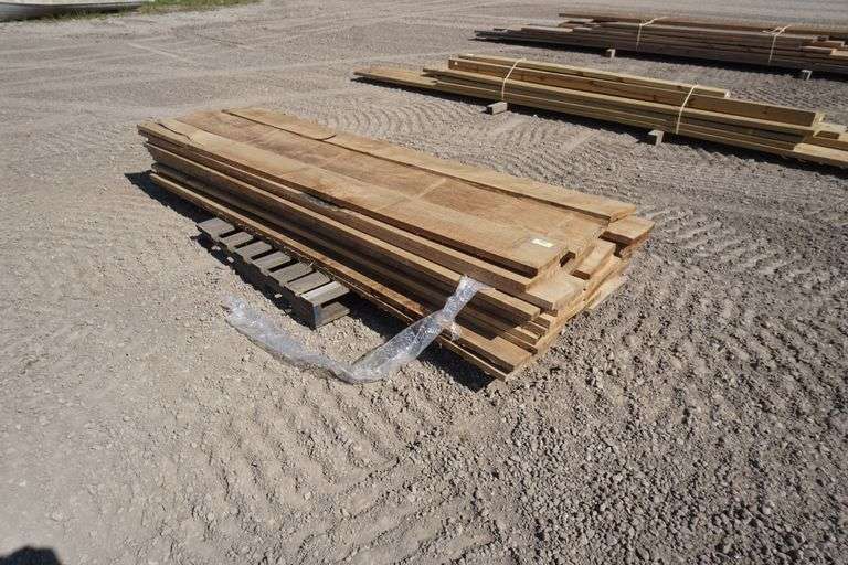Rough Sawn 8' Oak Wood Planks, Various Lengths. - Elsenpeter Auctions ...