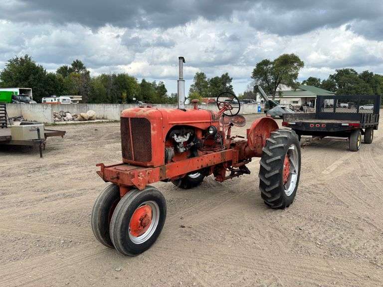 Allis WD Gas Tractor With 3 Point Hook-Up, Owner Stated, "New Coil, New Car