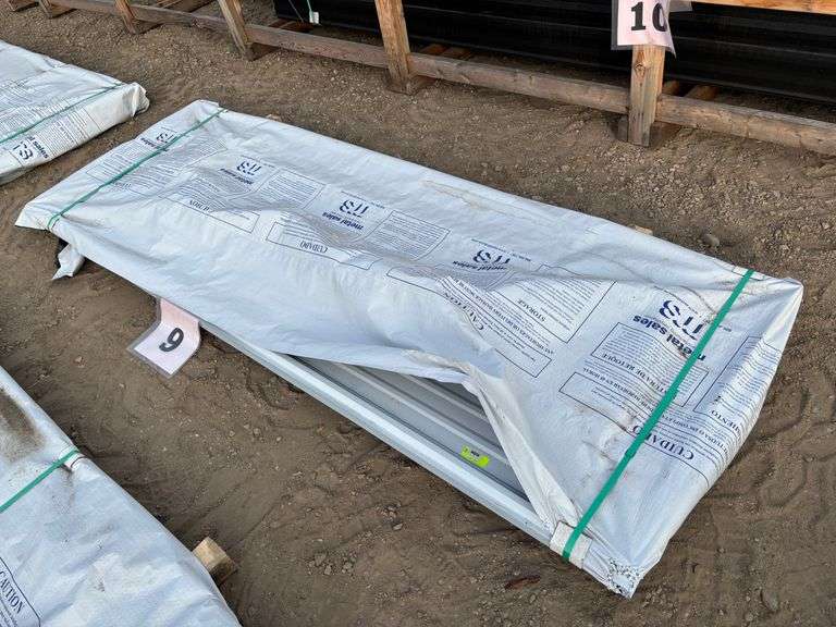 Pro Panel II 36 29 Gauge Bright White Sheet Metal, Approx. 24 Pieces At 9'