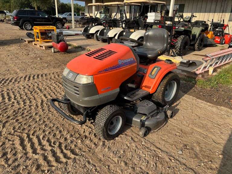 Husqvarna 2254 Riding Lawn Mower With 22 HP Motor, 54" Deck. Owner Stated,