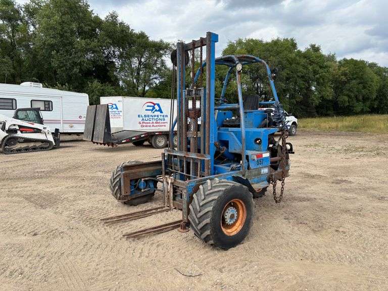 TeleDyne Princeton D-5000 Piggy Back Lift Truck With Diesel Motor, New Batt