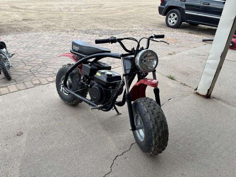 Coleman BT200X 200cc Gas Motorcycle/Scooter. Runs And Drives.