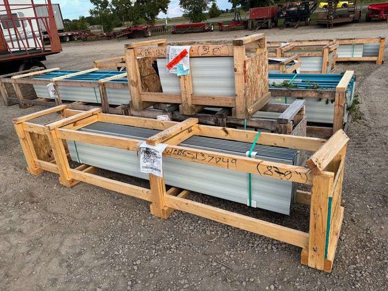 Image II Striated 16 26 Gauge Crinkle Black Steel, Misc Sizes, 3 Total Crat