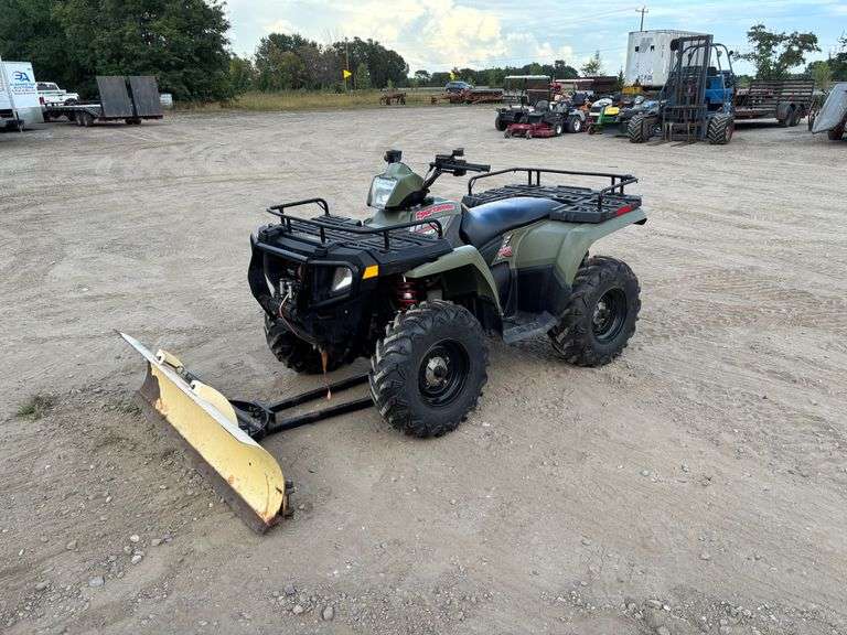 2004 Sportsman 700 4x4 Fourwheeler With 2,191 Miles, Newer Tires, Kolpin 35