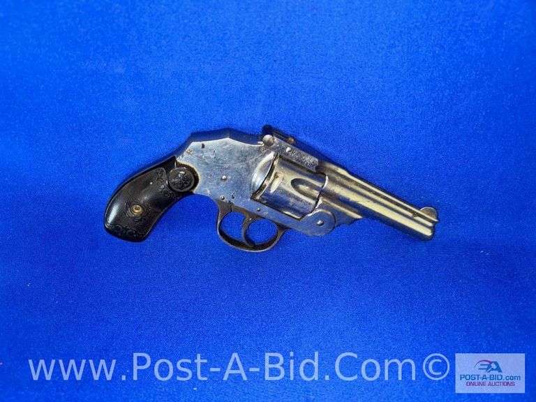 Iver Johnson .38 Revolver, S/N 32190.  Comes With 2 Holsters.
