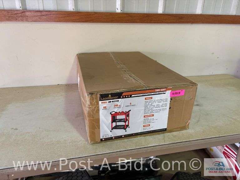 New Land Honor Tool Cart Approx. 34" x 26" x 16".
