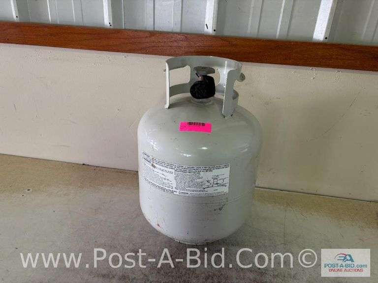 Full 20 lb. Propane Tank.