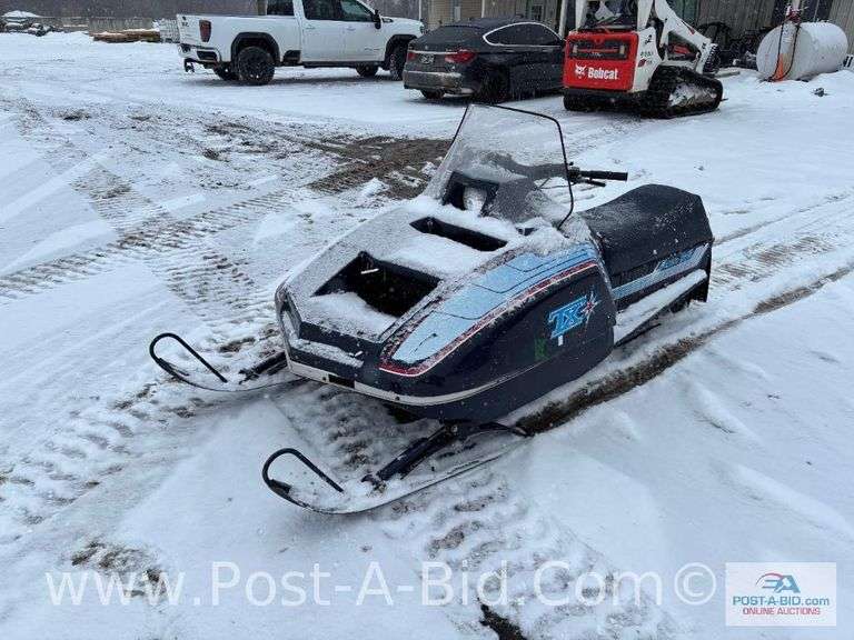 1979 Polaris TX340 Snowmobile With Fan Cooled Motor, Owner Stated Updated S