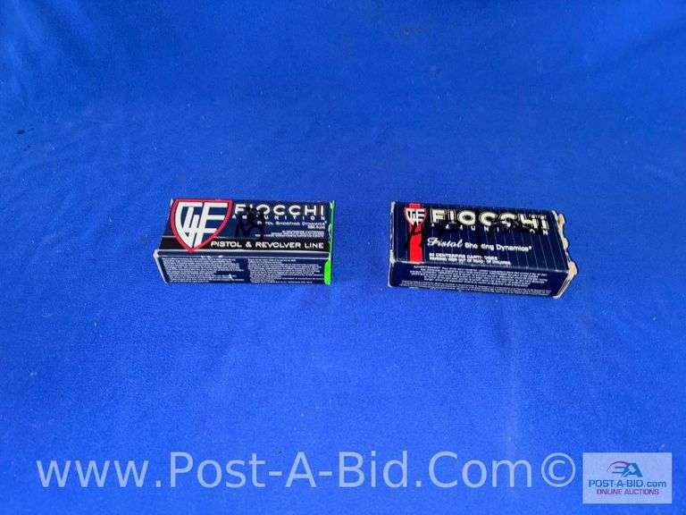 100 Rounds Of Fiocchi .380 Auto 95 GRS FMJ Ammunition.