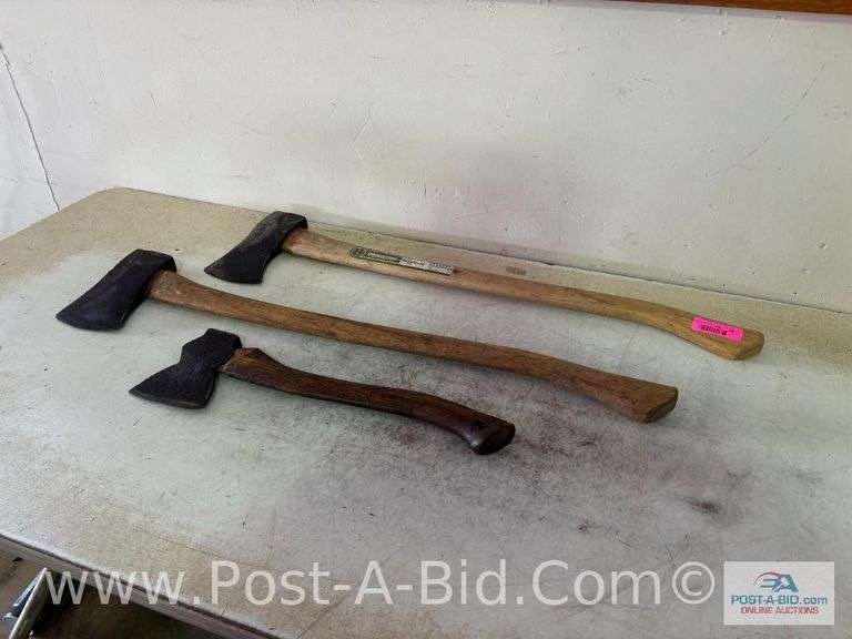 2- Axes, With Hatchet.