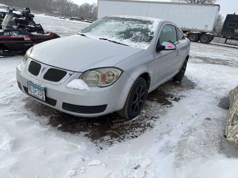 2007 Pontiac G5 2 Door Car With 177,077 Miles, Ecotec Motor, Does Not Run,
