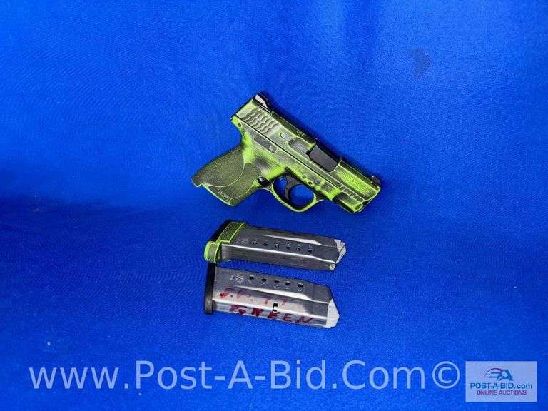 Smith & Wesson M&P 9 Shield Semi Auto M. 20 Handgun With Extra Magazine.  S