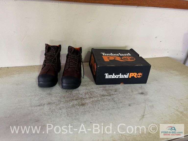 Timberland Pro Helix Internal Metguard 6" Composite Safety Toe Size 8 Mens